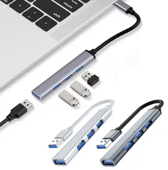 Настольный Удлинитель Жесткий Диск Мышь Клавиатура USB Расширитель Передача данных USB 3.0 Концентратор 4 Порта - Изображение 1  