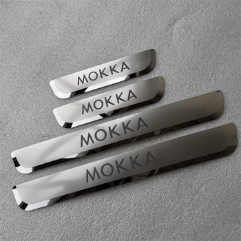 Для Opel Mokka X Педаль приветствия Специально для модификации Ультратонкая пороговая планка Декоративные Аксессуары Интерьер - Изображение 1  