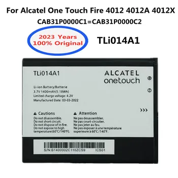 2023 Оригинальный Сменный Аккумулятор TLi014A1 Для Alcatel One Touch Fire 4012 4012A 4012X CAB31P0000C1/CAB31P0000C2 Телефон Batteria - Изображение 1  