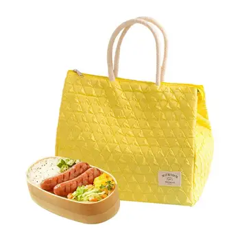 Симпатичная изолированная сумка для ланча, женская сумка для ланча, сумка-тоут для женщин, взрослых мужчин, многоразовый Маленький герметичный кулер, симпатичный - Изображение 1  