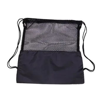 Рюкзак на шнурке, легкий портативный рюкзак, баскетбольная сетчатая сумка, авоська для регби, волейбола, танцев, путешествий, футбола - Изображение 2  