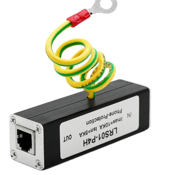 Сетевой фильтр для телефона и факса Thunder Arrestor RJ11 Kl01-P4H Черный RJ11 ADSL - Изображение 2  