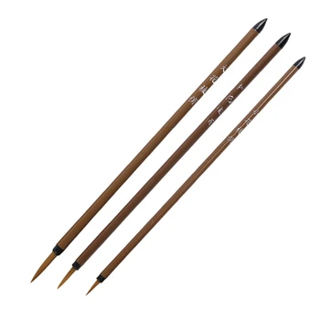 Традиционный китайский набор кистей Y5GE, ручка с крючком, китайская акварельная живопись маслом для обычного написания сценариев - Изображение 2  