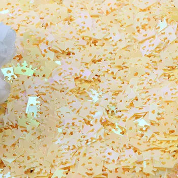 12 мм Новая Маленькая Шляпа С Блестками DIY Швейные Свадебные Поделки С Блестками/Одежда/Сумки/Декоративные Блестки Для Дизайна ногтей Блестки 10 г/20 г/50 - Изображение 2  