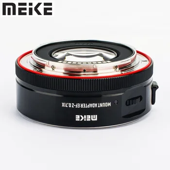 Переходное Кольцо для объектива Meike Metal Auto Focus 0.71x Reducer Speed Booster для Объектива Canon EF Mount к Nikon Z Mount Z5 Z50 Z6 Z6II - Изображение 2  