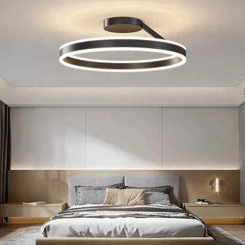 Современный Светодиодный потолочный светильник, люстра для гостиной, столовой, спальни, ресторана, внутреннего освещения, домашнего декора, подвесного светильника - Изображение 2  