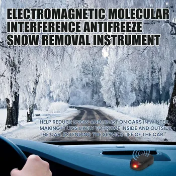 Инструмент для удаления снега с электромагнитными молекулярными помехами, оконное стекло, микроволновая печь, инструмент для защиты от обледенения - Изображение 2  