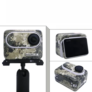 Для Insta360 GO 3 Красочная наклейка на кожу, наклейка для корпуса экшн-камеры, защитная пленка от царапин, пылезащитные аксессуары Insta360 Go3 - Изображение 2  