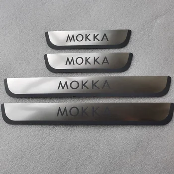 Для Opel Mokka X Педаль приветствия Специально для модификации Ультратонкая пороговая планка Декоративные Аксессуары Интерьер - Изображение 2  